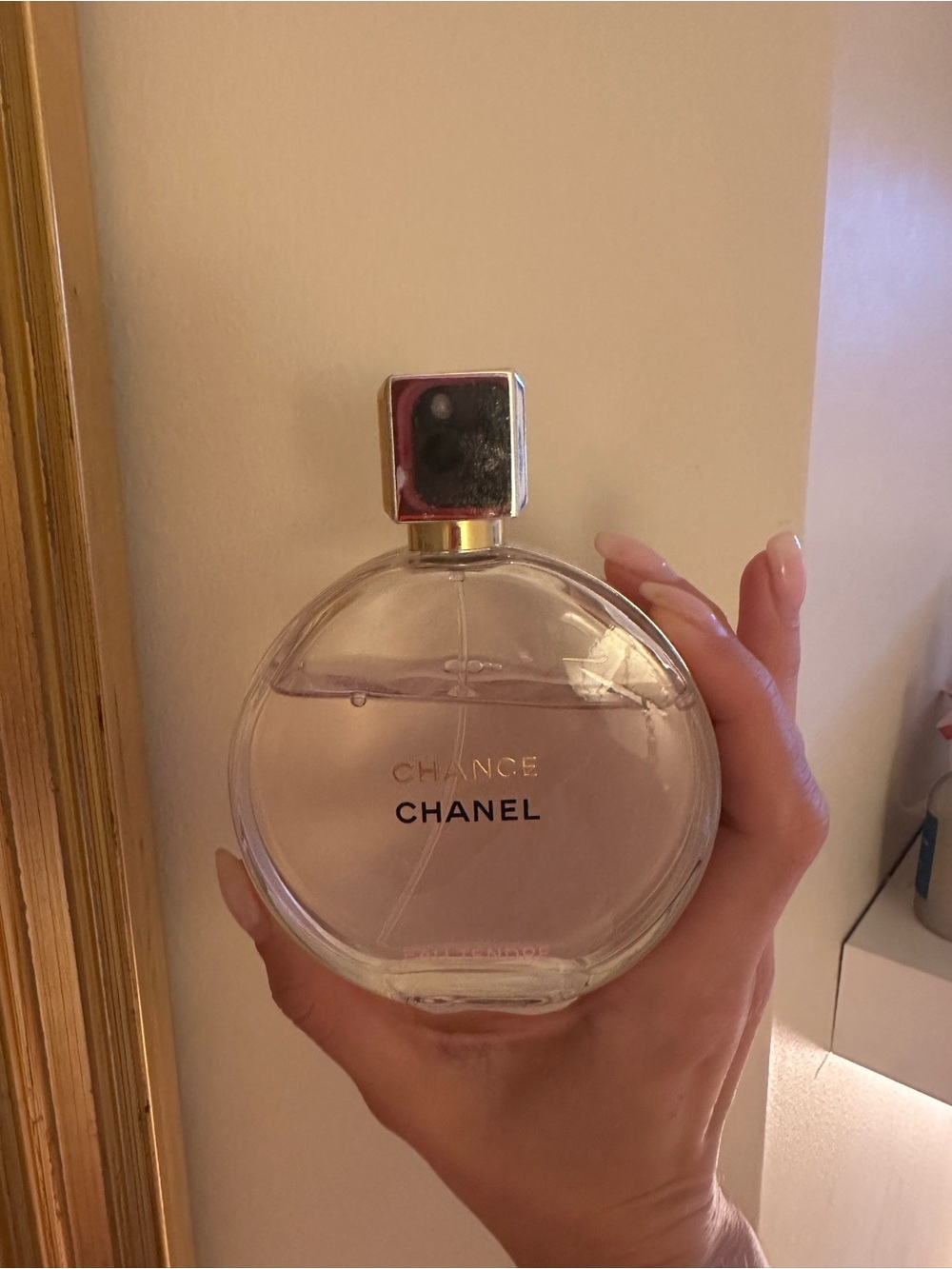 CHANEL Chance Eau de Parfum — Pale Pink Bottle